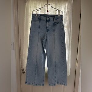 GAP High Rise Stride Jeans in Light Blue